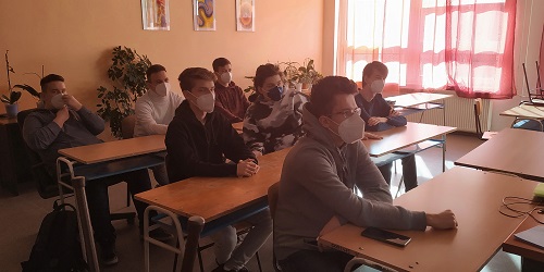 Prednáška s besedou na SOŠ technickej v Dunajskej Strede: Obchodovanie s ľuďmi